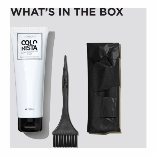 L'Oreal Paris Colorista Brunettes Semi-Permanent Teal Hair Color Perspective: bottom