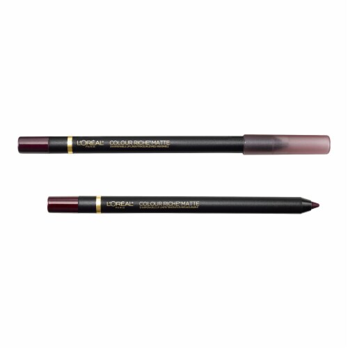L'Oreal Paris Colour Riche Matte Lip Liner 100 Matte in Manhattan Perspective: bottom