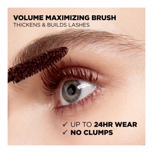 L'Oreal Paris Voluminous Mascara Washable 950 Deep Burgundy Perspective: bottom