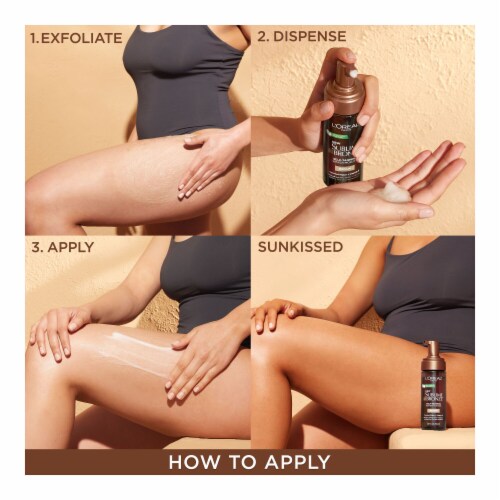 L'Oreal Paris Sublime Bronze Self-Tanning Water Mousse with Vitamin E & Coconut Water Perspective: bottom