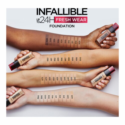 L'Oreal Paris Infallible Up to 32 Hour Fresh Wear Foundation Lightweight Rose Beige Perspective: bottom