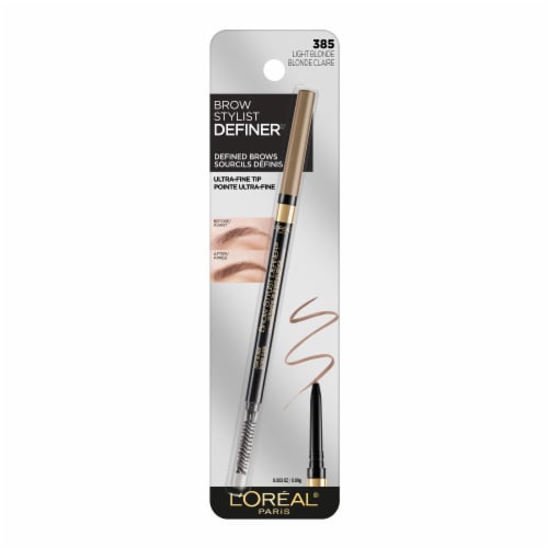 L'Oreal Paris Brow Stylist Definer Eyebrow Pencil Waterproof 385 Light Blonde Perspective: bottom
