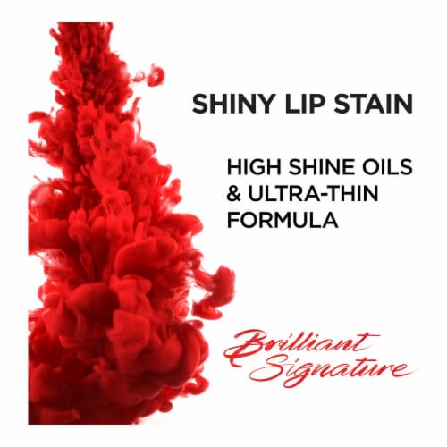 L'Oreal Paris Brilliant Signature Shiny Lip Stain 305 Be Captivating Lipstick Perspective: bottom