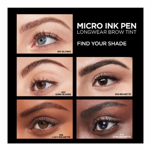 L'Oreal Paris Brow Stylist Micro Ink Pen 636 Light Brunette Perspective: bottom
