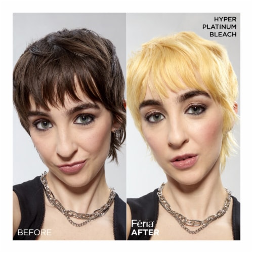 L'Oreal Paris Feria Advanced Lightening System Hyper Platinum Perspective: bottom