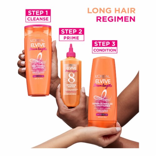 L'Oreal Paris Elvive Dream Lengths Wonder Water Rinse Out Treatment Perspective: bottom