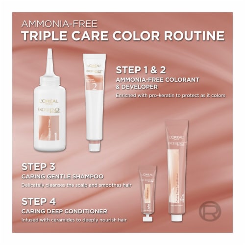 L'Oreal Paris Excellence Universal Nudes Triple Care Permanent Hair Color 5N Natural Brown Perspective: bottom