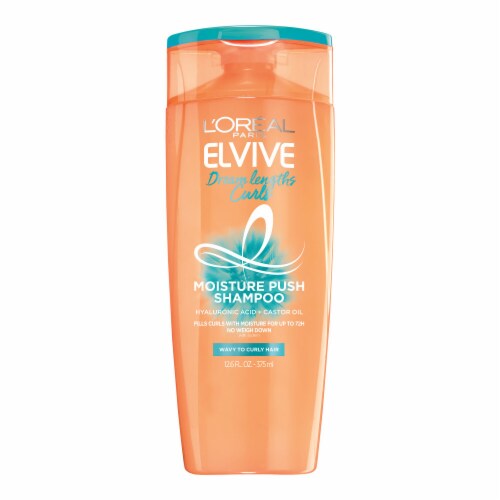 L'Oreal Paris Elvive Dream Lengths Curls Moisture Push Shampoo Perspective: bottom