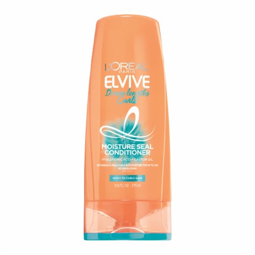 L'Oreal Paris Elvive Dream Lengths Moisture Seal Conditioner for Wavy to Curly Hair Perspective: bottom