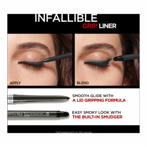 L'Oreal Paris Infallible Grip Mechanical Gel Eyeliner 210 Taupe Grey Perspective: bottom