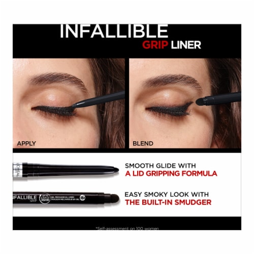 L'Oreal Paris Infallible Grip Intense Mechanical Gel Eyeliner 200 Intense Black Perspective: bottom