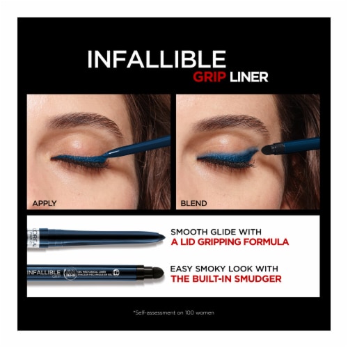L'Oreal Paris Infallible Grip Mechanical Gel Eyeliner 230 Blue Jersey Perspective: bottom