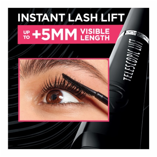 L'Oreal Paris Telescopic Lift Mascara Washable 990 Blackest Black Perspective: bottom