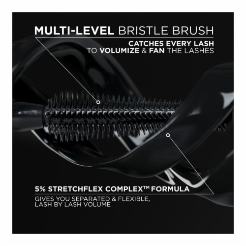L'Oreal Paris Voluminous Panorama Mascara Washable 701 Blackest Black Perspective: bottom
