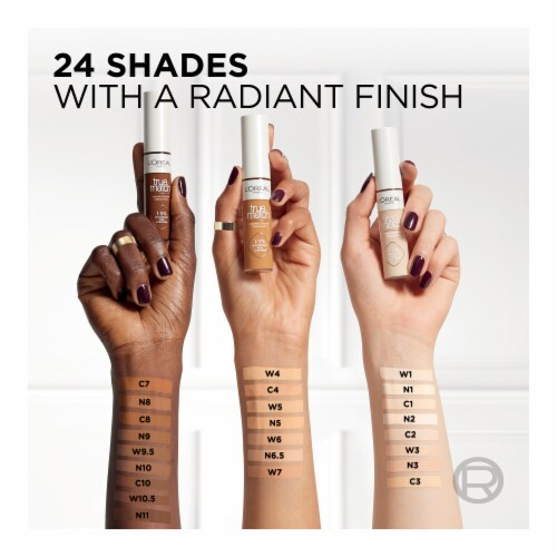 L'Oreal Paris True Match Radiant Serum Concealer With Hyaluronic Acid N10 Perspective: bottom