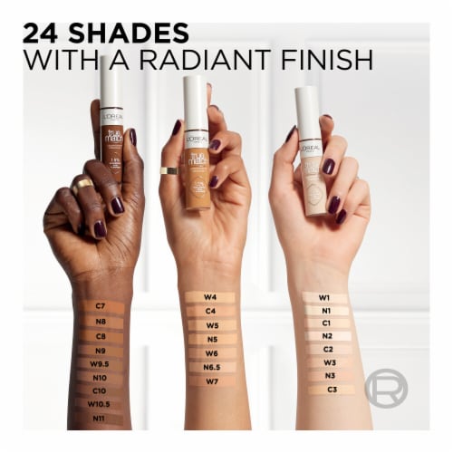 L'Oreal Paris True Match Radiant Serum Concealer With Hyaluronic Acid C4 Perspective: bottom