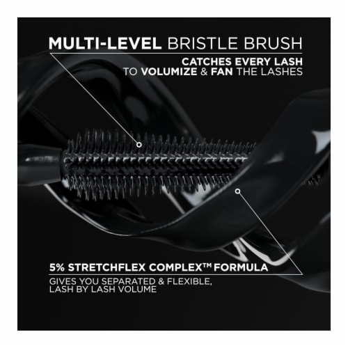 L'Oreal Paris Voluminous Panorama Mascara Washable 704 All Night Black Perspective: bottom
