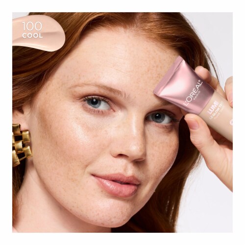 L'Oreal Paris Lumi Le Glow Skin Tint 100 Cool Perspective: bottom