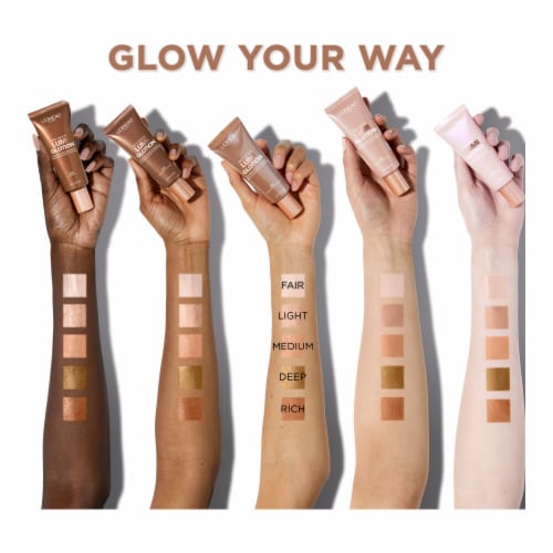 L'Oreal Paris True Match Lumi Glotion Face and Body Natural Glow Enhancer 901 Fair Perspective: bottom