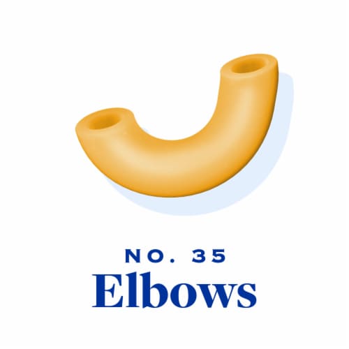Ronzoni Elbows Non-GMO Pasta, Macaroni Pasta for Mac and Cheese Perspective: bottom
