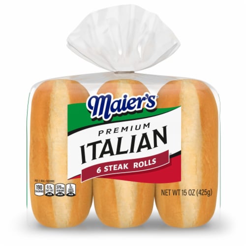 Maier's Premium Italian Steak Rolls Perspective: bottom
