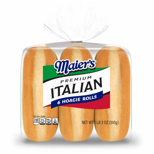 Maier's Premium Italian Plain Hoagie Rolls Perspective: bottom