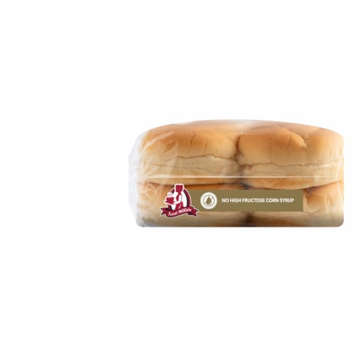 Aunt Millie's Hearth Potato Hamburger Buns Perspective: bottom
