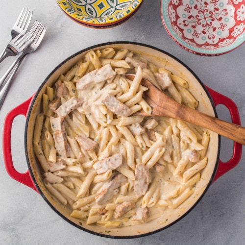 Zatarain's Frozen Blackened Chicken Alfredo Perspective: bottom