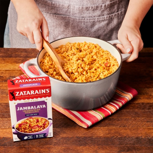 Zatarain's® Jambalaya Rice Mix Perspective: bottom