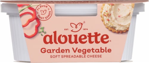 Alouette® Premium Garden Vegetable Cheese Spread Perspective: bottom