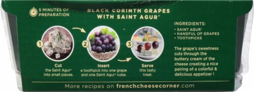 Saint Agur® Blue Cheese Wedge Perspective: bottom