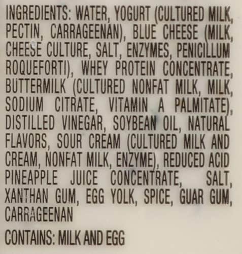 Bolthouse Farms® Chunky Blue Cheese Yogurt Dressing Perspective: bottom