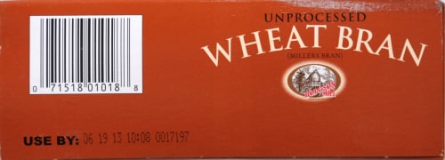 Hodgson Mill® Unprocessed Wheat Bran Perspective: bottom