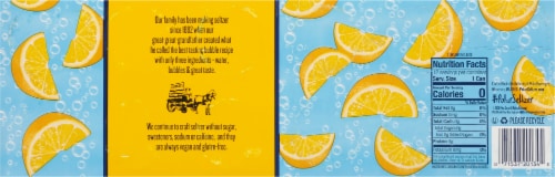 Polar® Seltzer Lemon Sparkling Water Perspective: bottom