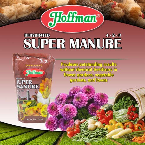 Hoffman A H Inc/Good Earth 20505 Dehydrated Poultry Manure, 5 Lb Perspective: bottom