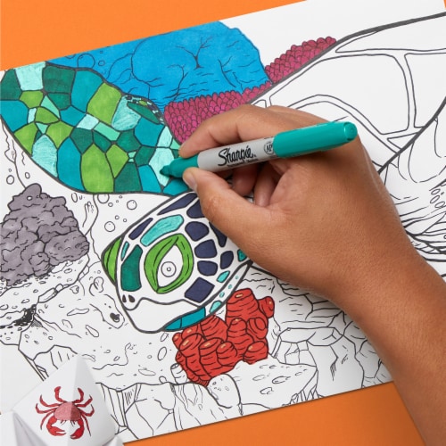 Sharpie® Color Burst Permanent Markers, Aaron Rodgers Special Edition, 24 Count Perspective: bottom