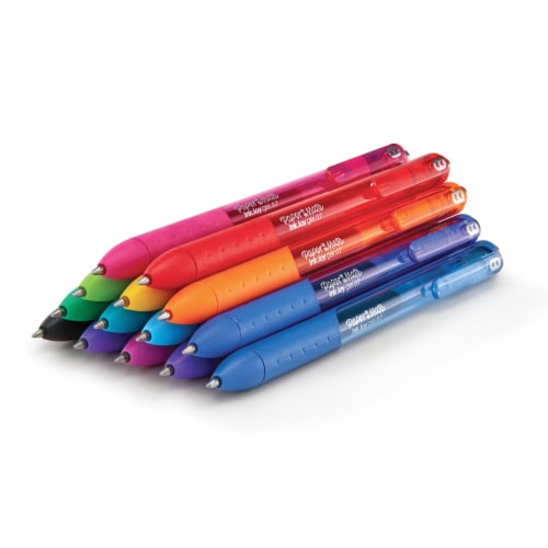 Paper Mate® InkJoy® Pens, Gel Pens, Medium Point (0.7 mm), Assorted, 10 Count Perspective: bottom