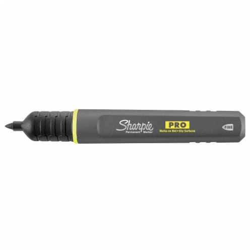 Sharpie Pro Permanent Marker, Fine Bullet Tip, Assorted Colors, 4/Pack 2018324 Perspective: bottom