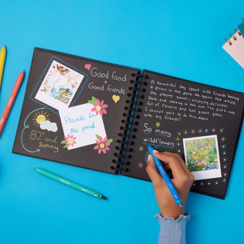 Paper Mate® InkJoy® Bright Pens, Gel Pens, 6 Count Perspective: bottom