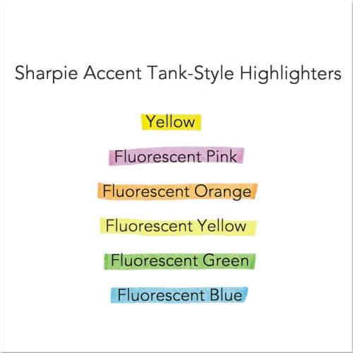 Sharpie® Orange Chisel Tip Highlighter Pens Perspective: bottom
