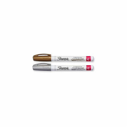 Sharpie® Gold and Silver Paint Pens Perspective: bottom