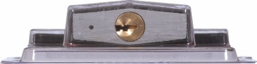 Master Lock® Covered Keyed Padlock - Black Perspective: bottom