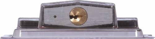 Master Lock® Covered Keyed Padlock - Black Perspective: bottom