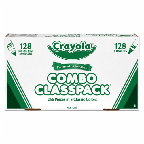 Crayola 58-8215 Fabric Markers Classpack, 1 - Fry's Food Stores