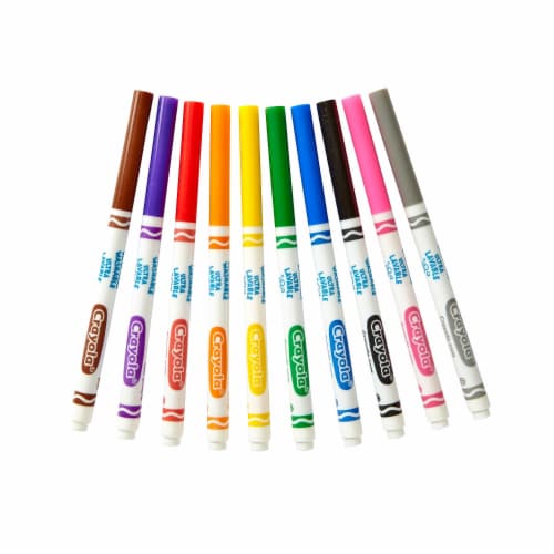 Crayola® Ultra-Clean Fine Line Washable Markers, 10 ct - Smith's Food and  Drug