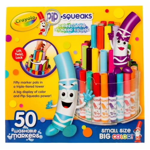 Crayola® Pip-Squeaks Telescoping Marker Tower Perspective: bottom