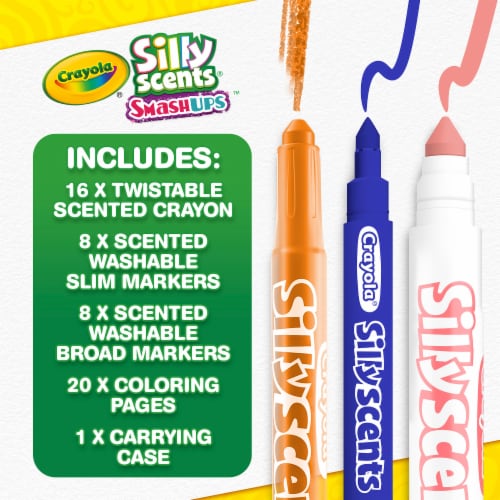 Crayola® Silly Scents Smashups Art Case Perspective: bottom