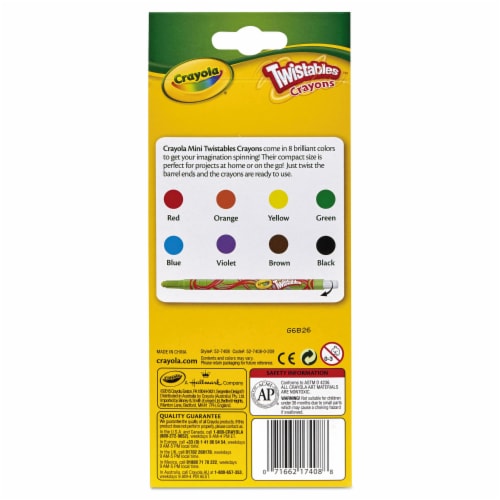 Crayola Twistable Crayons Perspective: bottom