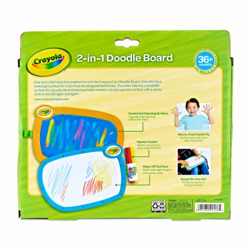 Crayola® Young Kids Double Doodle Board Perspective: bottom