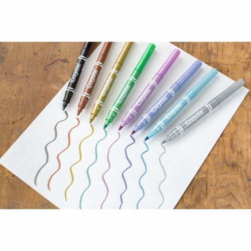 Crayola® Non Toxic Metallic Markers Perspective: bottom